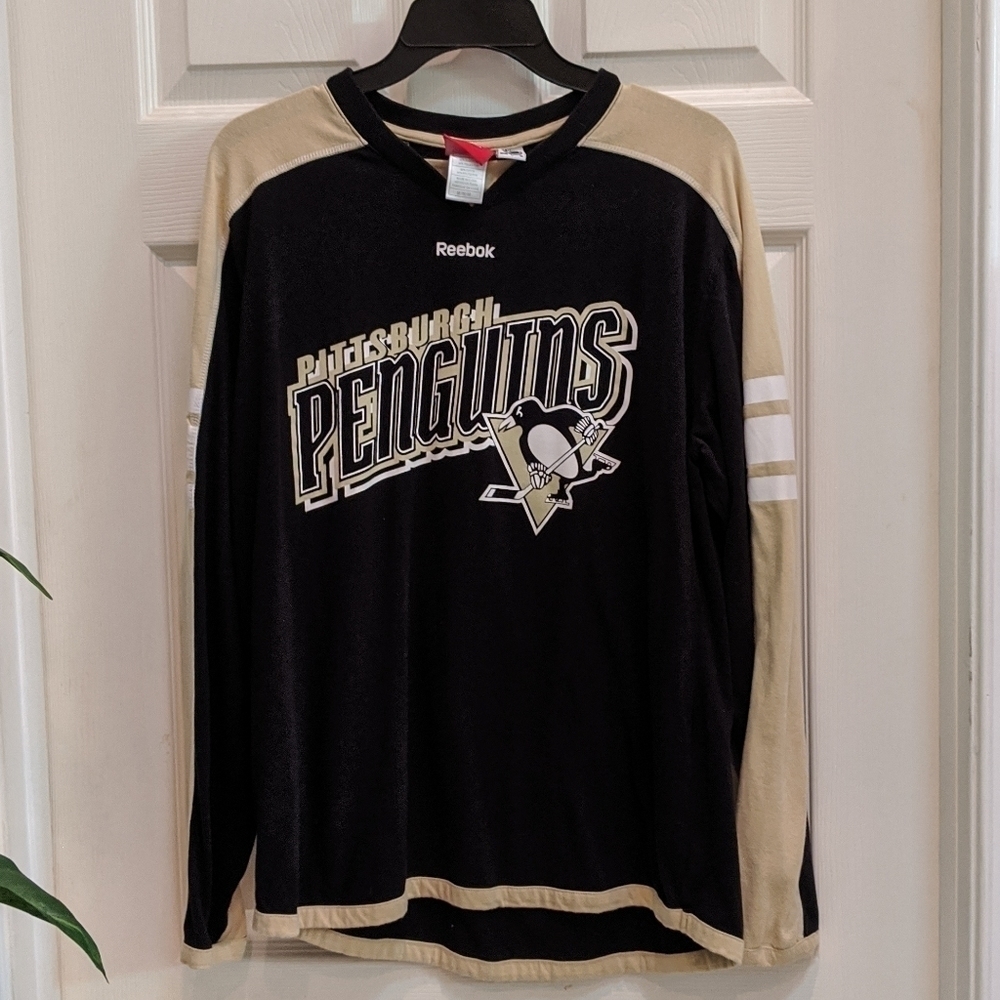 Reebok Face-off Pittsburgh Penguins Men's Med Top